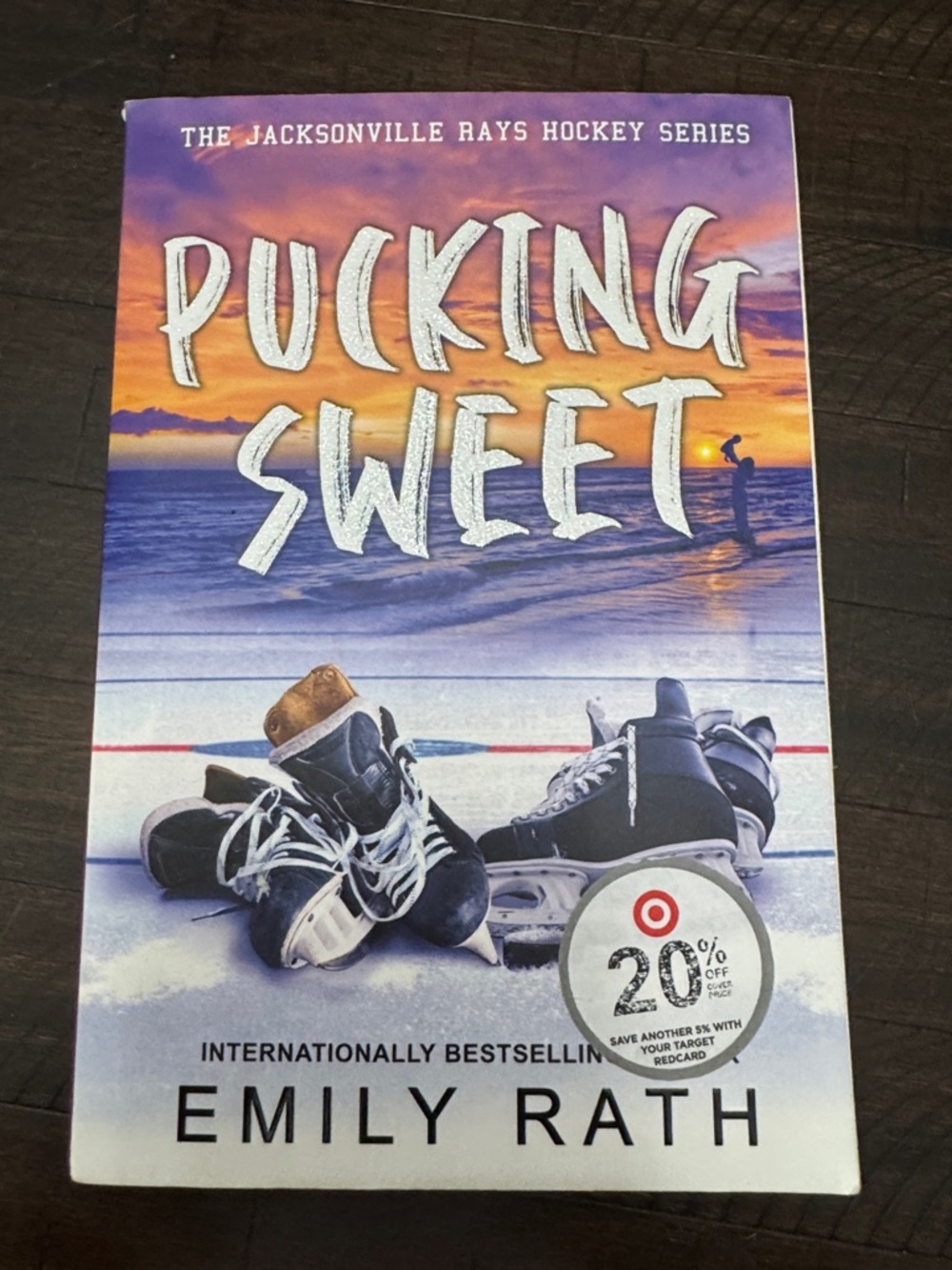 Pucking Sweet by Emily Rath - Kensington Edition, Purple & Orange Cover